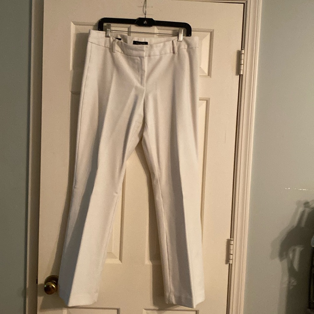 Talbots white slacks